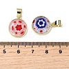 Handmade Lampwork Pendants LAMP-D002-03A-G-3
