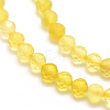 Natural Yellow Opal Beads Strands G-F509-07-4mm-3