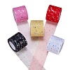 BENECREAT Glitter Sequin Deco Mesh Ribbons OCOR-BC0006-06-4