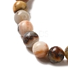 Natural Crazy Agate Round Bead Strands X-G-M272-03-6mm-5