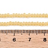 Transparent Glass Beads Strands EGLA-A044-T1mm-MD03-2