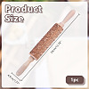 Wooden Rolling Pin AJEW-WH0609-909C-2
