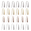 24Pcs 4 Colors 304 Stainless Steel Earring Hooks STAS-LS0001-05-3