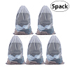 Rectangle Polyester Drawstring Bags for Curtain and Clothing Storage ABAG-WH0070-06A-1
