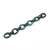 Imitation Gemstone Style & Opaque Spray Painted Acrylic Cable Chains AJEW-JB00910-04-1