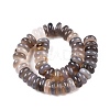 Natural Grey Agate Beads Strands G-T138-71-2