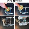 1Pc Brass Stamp Head DIY-OC0008-66F-6