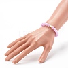 Imitation Gemstone Acrylic Stretch Beaded Bracelets BJEW-JB06226-4