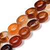 Natural Red Agate Beads Strands G-M439-A04-01-1