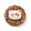 Bear Cookies Opaque Resin Decoden Cabochons X-CRES-Q220-05B-1