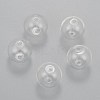 Handmade Blown Glass Globe Beads X-DH017J-1-7