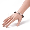 Natural Rose Quartz & Mixed Gemstone Stretch Bracelet BJEW-JB08595-02-3