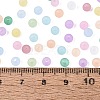 FGB Frosted Transparent Glass Seed Beads SEED-N013-02A-4