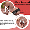 Acrylic Mirror Wall Stickers Decal DIY-CN0001-13A-N-4