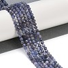 Natural Tanzanite Beads Strands G-F717-17B-01-2