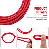 10M Round Rubber Elastic Cord Lanyard Rope EC-WH0008-02B-6