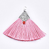 Polyester Tassel Pendant Decorations X-FIND-T036-01P-1