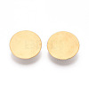 PVD Vacuum Plating 304 Stainless Steel Brooch Cabochon Settings STAS-E547-08I-G-2