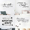 PVC Quotes Wall Sticker DIY-WH0200-078-6