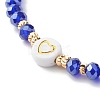Glass Beads Stretch Bracelets BJEW-JB06576-05-4