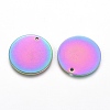 Ion Plating(IP) 304 Stainless Steel Pendants EJEW-L238-01A-M-2