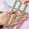 Hotfix Rhinestone Ribbon Trimming DIY-TAC0051-002C-1-6