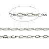 304 Stainless Steel Cable Chains CHS-K001-30-2mm-2