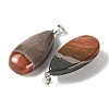 Natural American Picture Jasper Pendants GG-CBACB71-02P-09-2