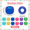 800Pcs Transparent Plastic Beads KY-SP0001-57-2