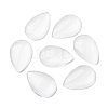 Transparent Teardrop Glass Cabochons X-GGLA-R024-30x20-4