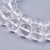 Natural Quartz Crystal Beads Strands G-R193-05-10mm-3
