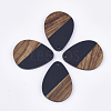 Resin & Walnut Wood Pendants X-RESI-S358-95A-1