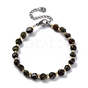 Natural Dragon Blood Beaded Bracelets for Women G-P563-07P-08-4