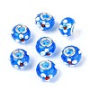 Handmade Lampwork European Beads X-LAMP-Q029-03E-1