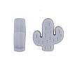 20Pcs Cactus Food Grade Eco-Friendly Silicone Focal Beads JX906L-1