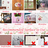 3 Sheets 3 Styles PVC Waterproof Decorative Stickers DIY-WH0404-593-6