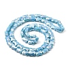 AB Color Plate Glass Beads Strands EGLA-P051-06A-B07-4