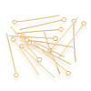 Brass Eye Pin KK-G331-09-0.7x32-1