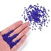 Opaque Colours Glass Bugle Beads SEED-N005-001-B02-5