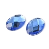 Electroplate Glass Cabochons X-GGLA-R007-04-2