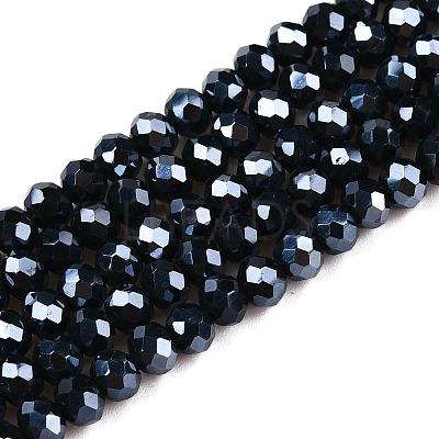 Electroplate Glass Beads Strands LS-EGLA-A034-P4mm-A29-1