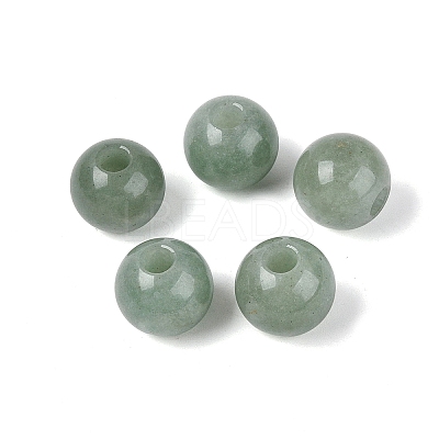 Natural Green Aventurine European Beads G-Q602-09C-05-1