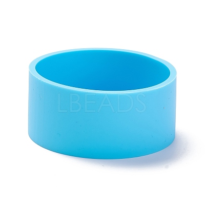 Flat Round DIY Decoration Silicone Molds DIY-I085-04-1