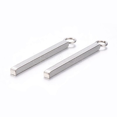 Tarnish Resistant 304 Stainless Steel Pendants STAS-P186-05P-23mm-1
