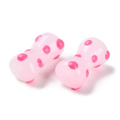 Handmade Bumpy Lampwork Beads LAMP-C012-01D-1
