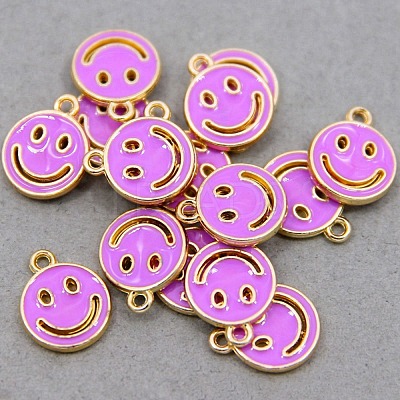 Alloy Enamel Pendants PALLOY-CJC0008-04C-1