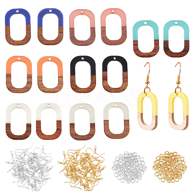 DIY Dangle Earring Making Kits DIY-OC0005-05-1