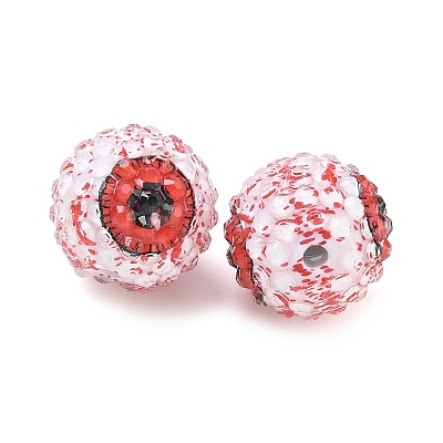 Acrylic Beads AC-CBA4D01-01B-1