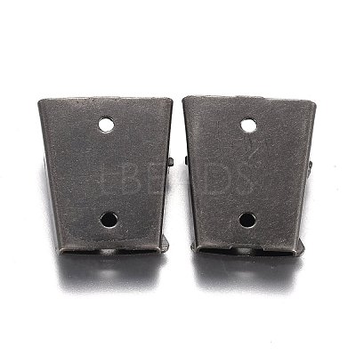 Iron Bolo Tie Slide Clasp IFIN-F162-01A-B-1