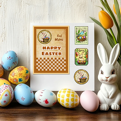 PVC Plastic Clear Stamps DIY-WH0618-0326-1